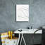  «Lines In My Mind 1» par Stellar Design Studio, art mural sur toile, 12 po x 16 po