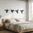 4 Pieces Metal Birds Decorative Wall Decor