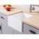 Arcticstone Solid Surface 15'' x 15'' Bar Sink
