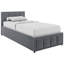 Ottoman Fabric Lift Up Storage Bed , UKFR Certified-774084008-797485666