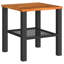 Nooralam Solid Wood Metal Outdoor Patio Table-137982665-137982666