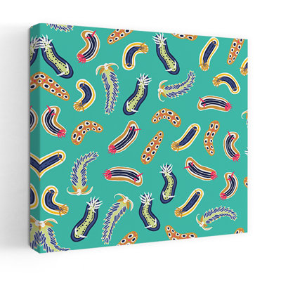 Contemporary Art Colorful Abstract Ocean Tropical Art