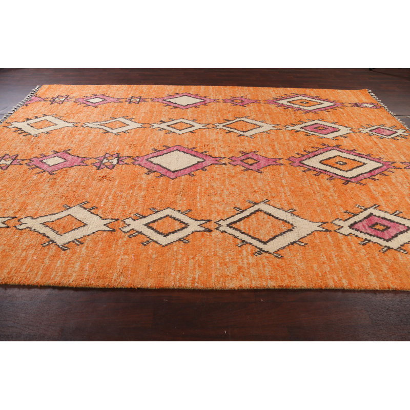 Tapis noué à la main unique en son genre