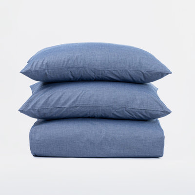 SENSA DUVET COVER, CHAMBRAY, SET