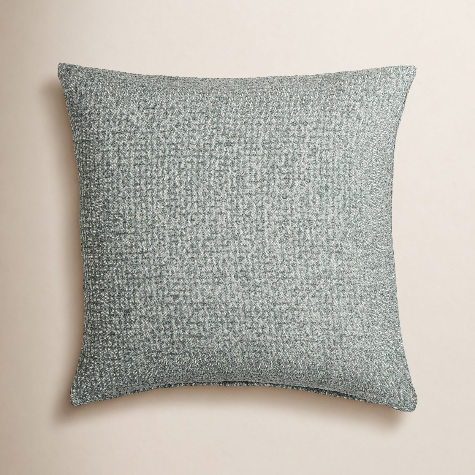 Terrace Accent Pillow, Blue, Feather, Square 22"