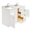 Ensemble de meuble-lavabo double 61 po Partham-2041430497