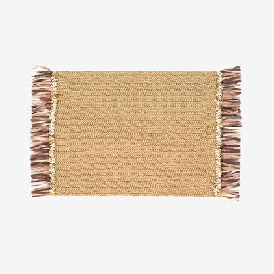 McAlisterville Polyester Embroidered Rectangle