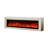 Beige Solid Wood TV Cabinet Fireplace-117601032-117601031