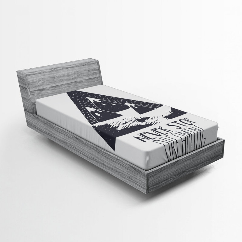 Microfiber Fitted Sheet, Twin Fitted Sheet
