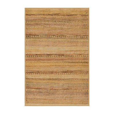 Tapis décoratif multicolore à motif abstrait