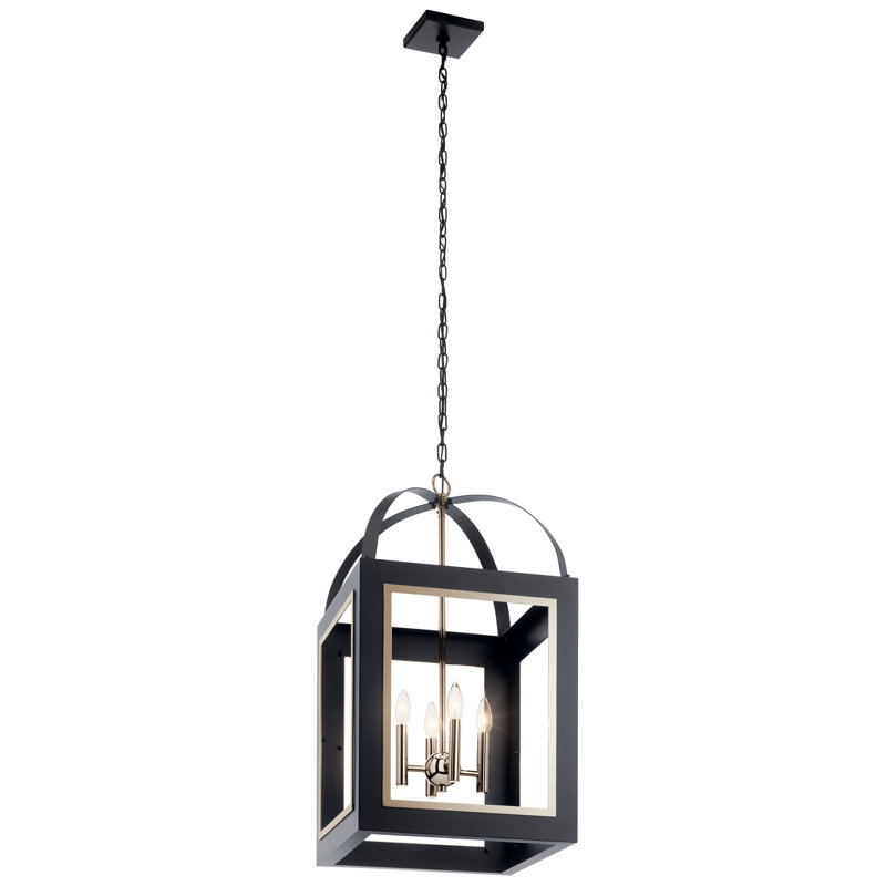 Charif 4 - Light Unique/Statement Pendant, Black