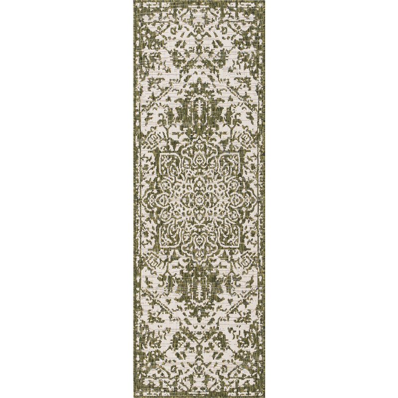 Jill Zarin Dubai Indoor/Outdoor Rug, Runner 2' x 6'1"