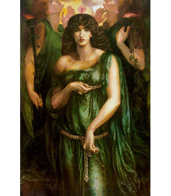 Astarte syrienne illustrée dans une impression trinity