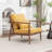 Rayn Solid Wood Upholstered Armchair-1500858712