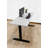 TechOrbits Electric Standing Desk Frame - Two Leg Motorized Stand Up Desk Base (Frame Only)-164844768
