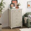 Commode 5 tiroirs cannelée-1822583499