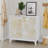Hartt 31.5" Leaf-Carved MDF Sideboard with Double Doors & Adjustable Shelves