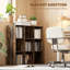 91cm H x 91cm W Engineered Wood Bookcase