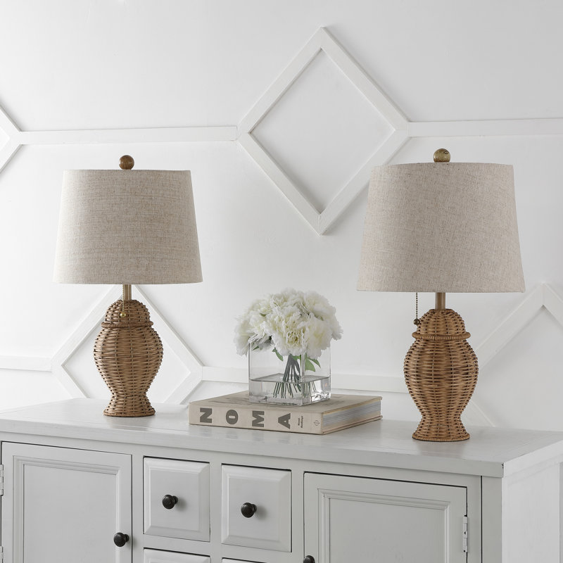 Alahbasri Table Lamp, Light Brown