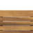Outdoor Wood Coffee Table And With Water- Cushions, Slat Paneling, Sled Design, 33 In Package Width For Storage Made From 29.6 Height