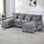 Light Gray Chenille selected