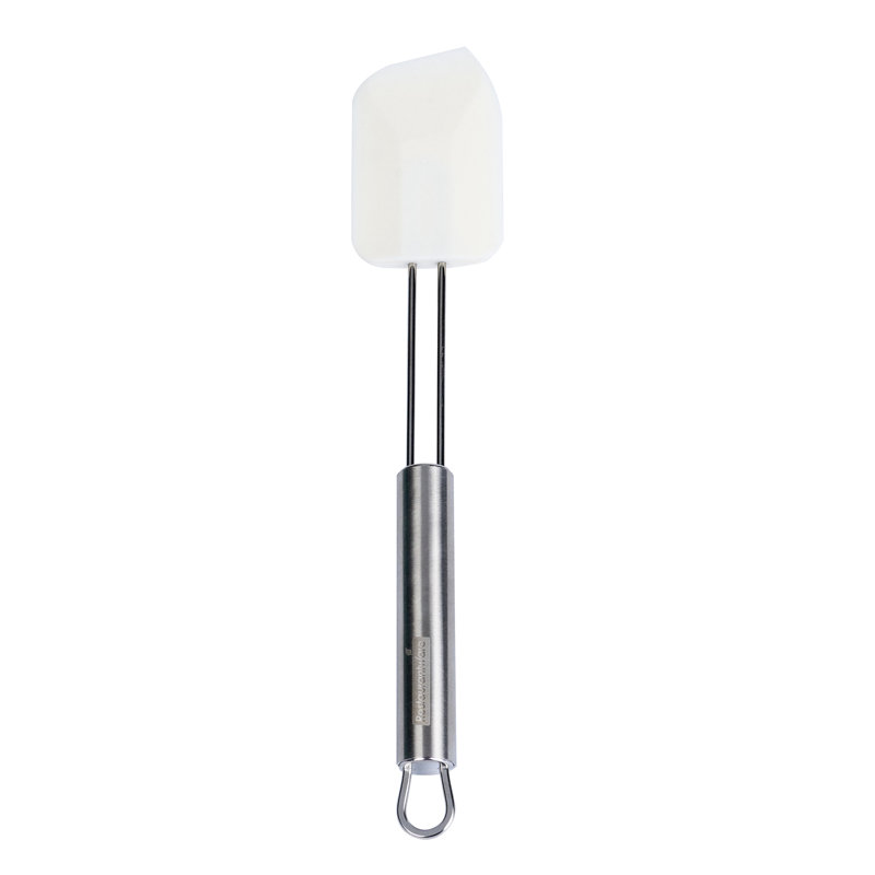 Spatule de cuisine en acier inoxydable de 11 po de style restaurant avec poignée ergonomique et résistante à la chaleur - Spatule en acier robuste pour hamburgers, œufs et viande