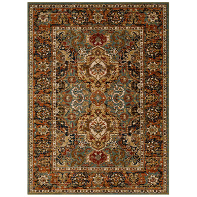 Tapis intérieur en polyester tissé Spice Market Dhahar