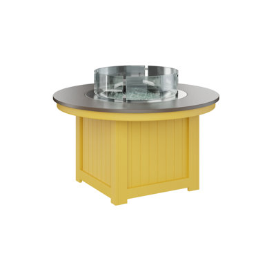 Berlin Gardens Donoma Round Fire Pit Table
