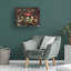 Art mural sur toile tendue - "Pats Hoff" par Julie Pace Hoff, art mural pour salon, chambre à coucher ou bureau - 24 x 32