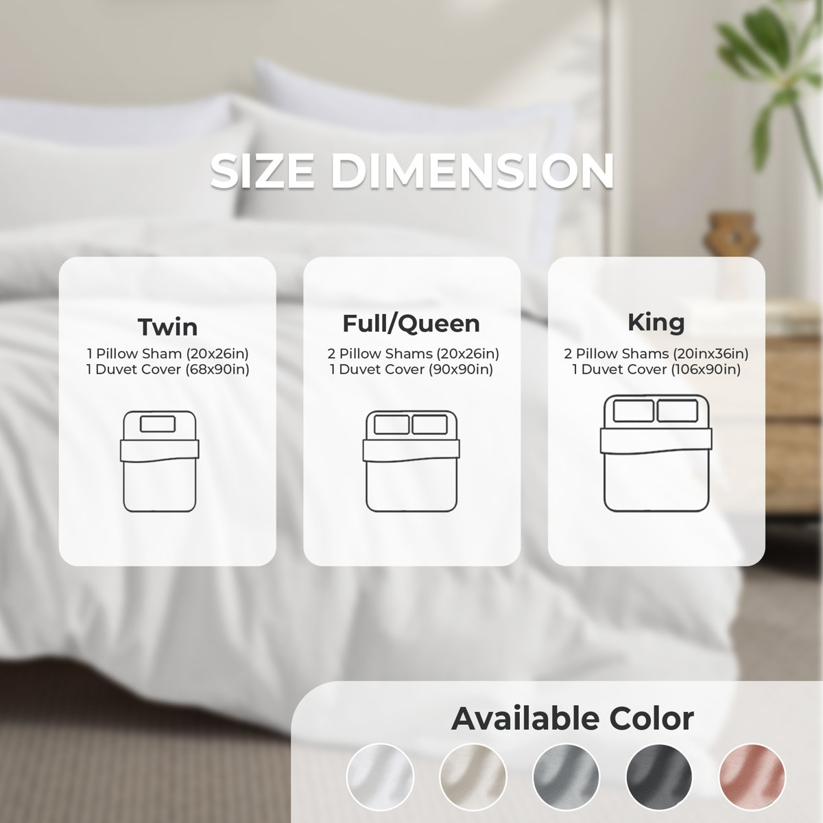 Joss & Main Boseman Linen Duvet Cover Set & Reviews | Birch Lane