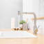 Robinet d'évier à poignée simple avec robinet rétractable, style moderne, remplisseur en céramique pour barre coulissante, conception classique-948232061