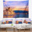 Tapisserie paysage urbain et pont sur le Danube-28502015