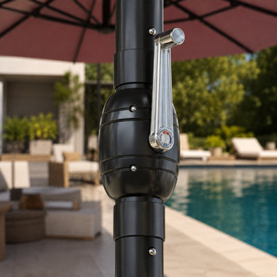 Très grand parasol de patio 15 '