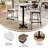 Commercial Seamless Surface Tabletop with Bar Height Crisscross Base-156453022-156453023