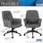 Techni Mobili Modern Upholstered Tufted Office Chair With Arms