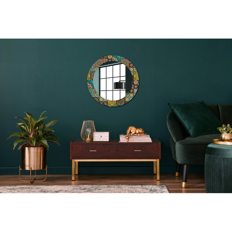 Huldar Glass Flat Wall Mirror