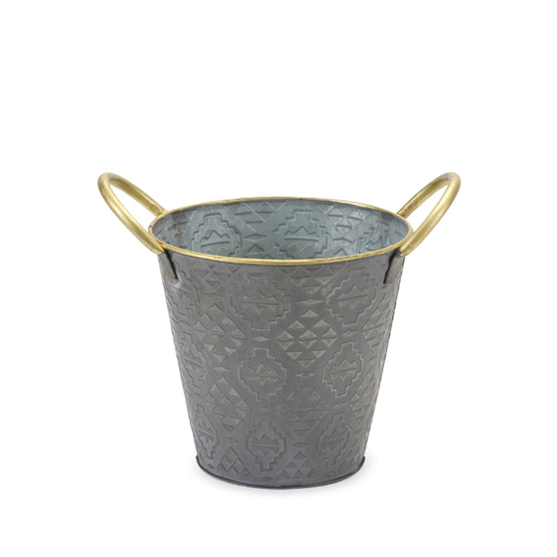 Metal Pot Planter