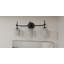 Luminaire de salle de bain noir mat Wike-101058677