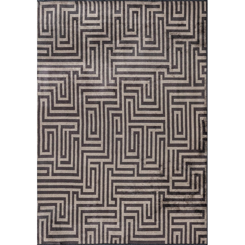 Labyrinthe géométrique moderniste, Rectangle 6 pi 7 po x 9 pi 10 po
