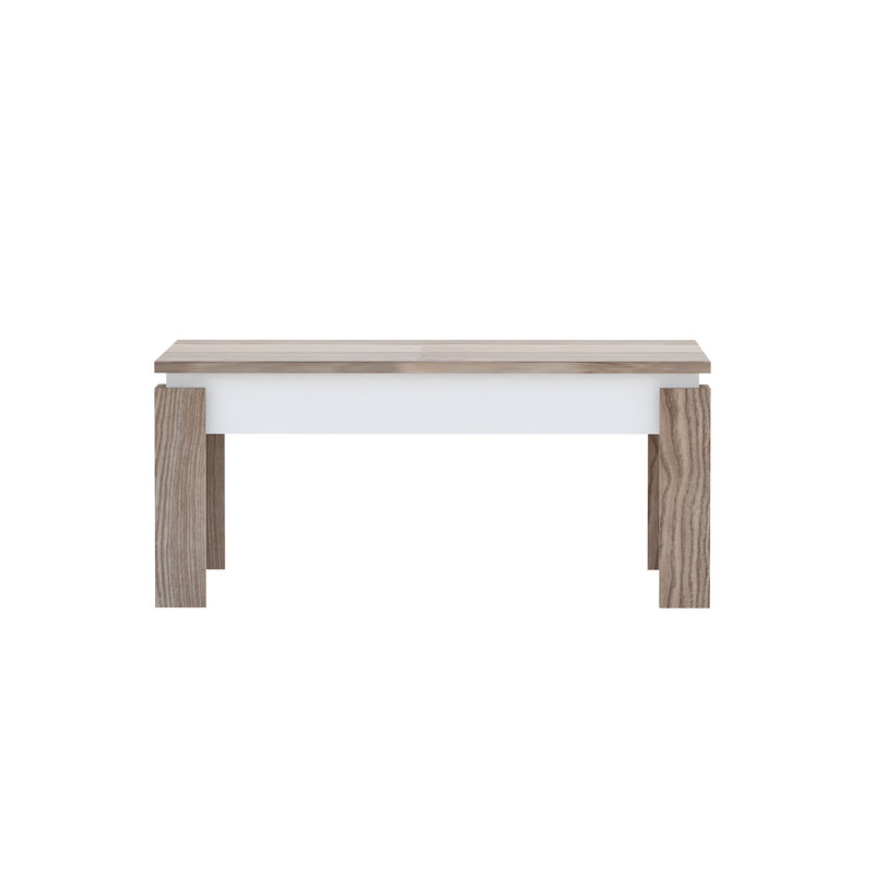 Table basse à 4 pieds Halley, Cordoba, Blanc / Cordoba