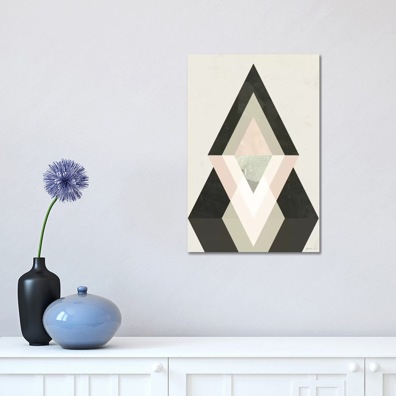 Mountains Beyond Mountains II by Green Lili - Wrapped Canvas Painting, 30.48 cm H x 45.72 cm W