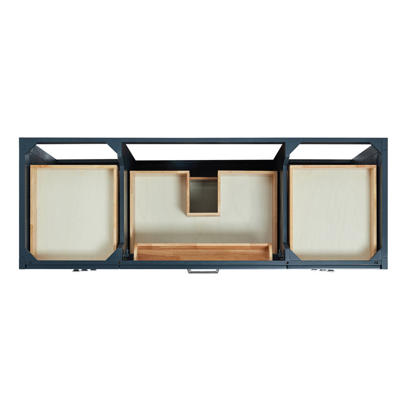 ARIEL Monroe 60 Single Bathroom Vanity Base Only, Blue
