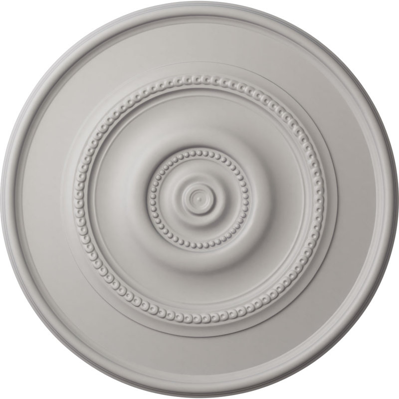 Ultra Pure White Traditional Ceiling Medallion