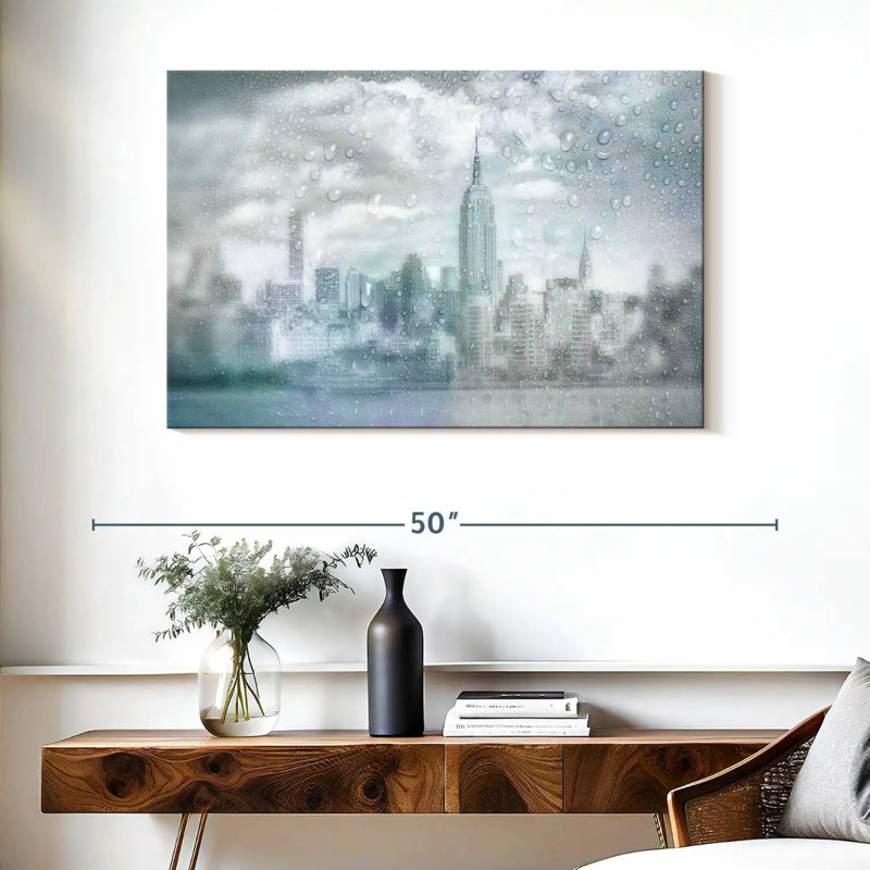 Sirci Midtown Manhattan, jour de pluie