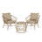 BRUCE 3PC CHAT SET