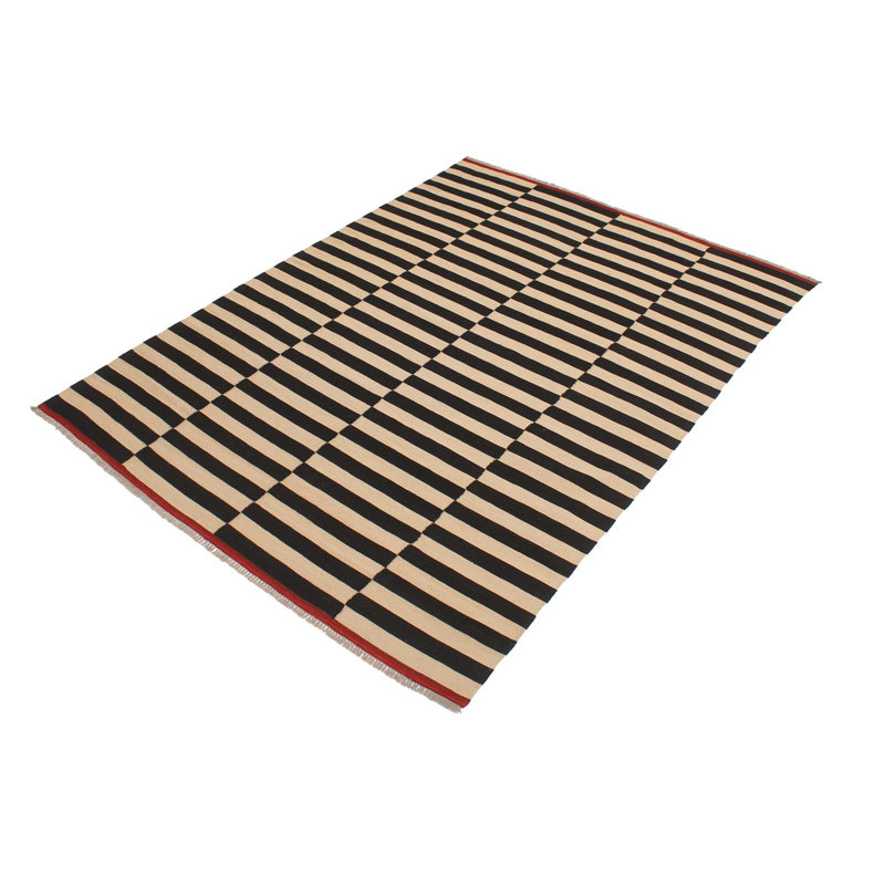 Ceporah Wool Geometric Indoor Rug