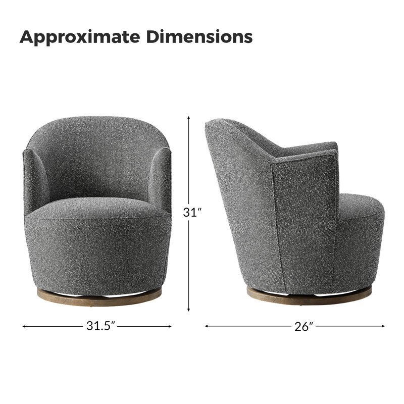 Fauteuil pivotant à 360 degrés Gvida Aurora