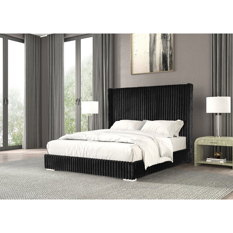 Twin Bed, Black, Twin, Black