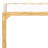 Terenna Metal And Glass Coffee Table-1127427344