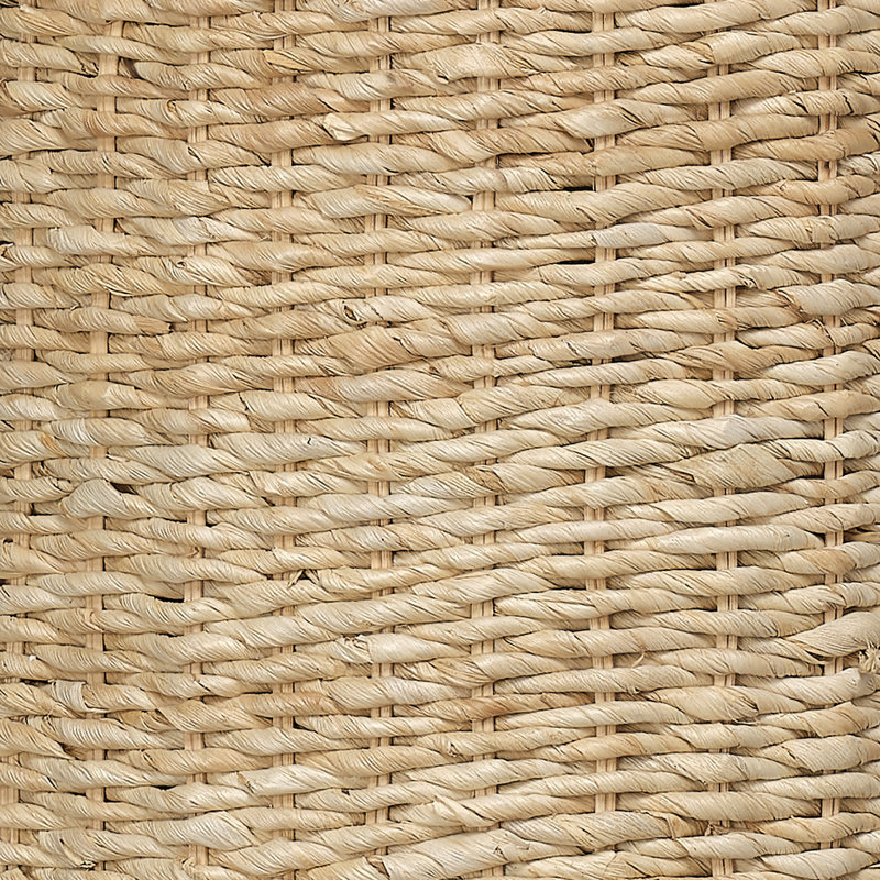 Natural Rattan Adjustable Floor Lamp with Woven Shade
